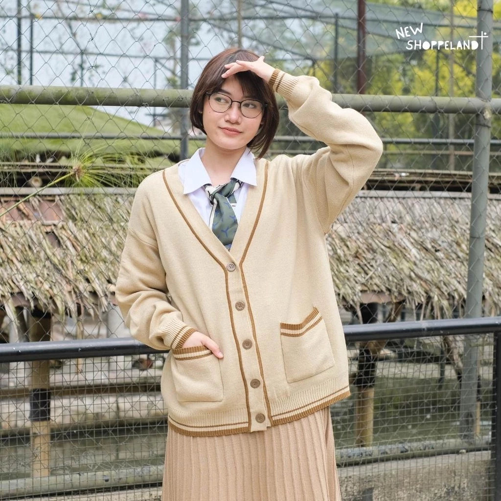 Jihye Classic Oversize Knit Cardigan