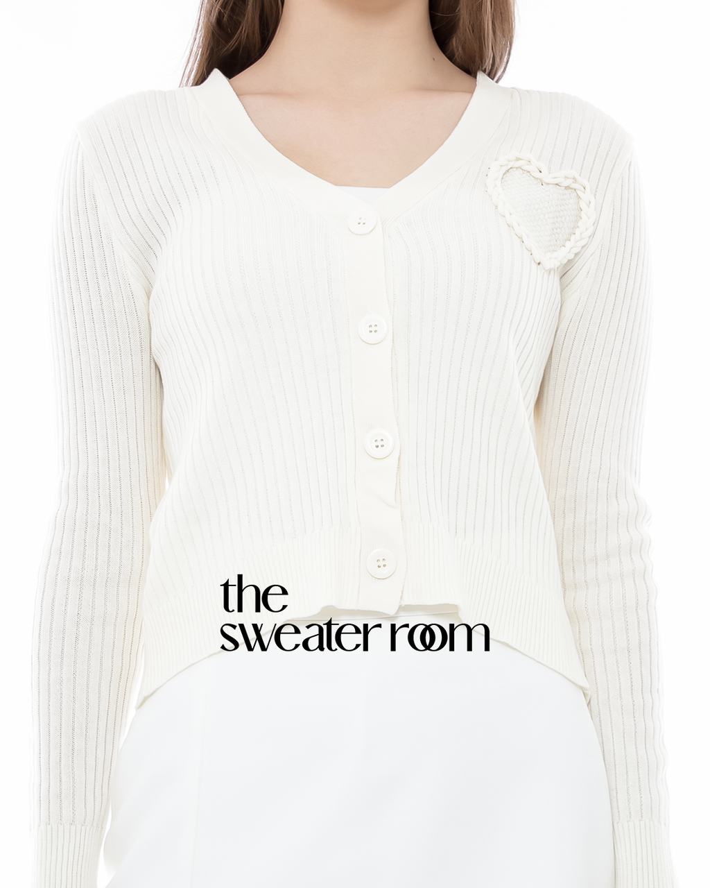 Ella Heart Knit Cardigan