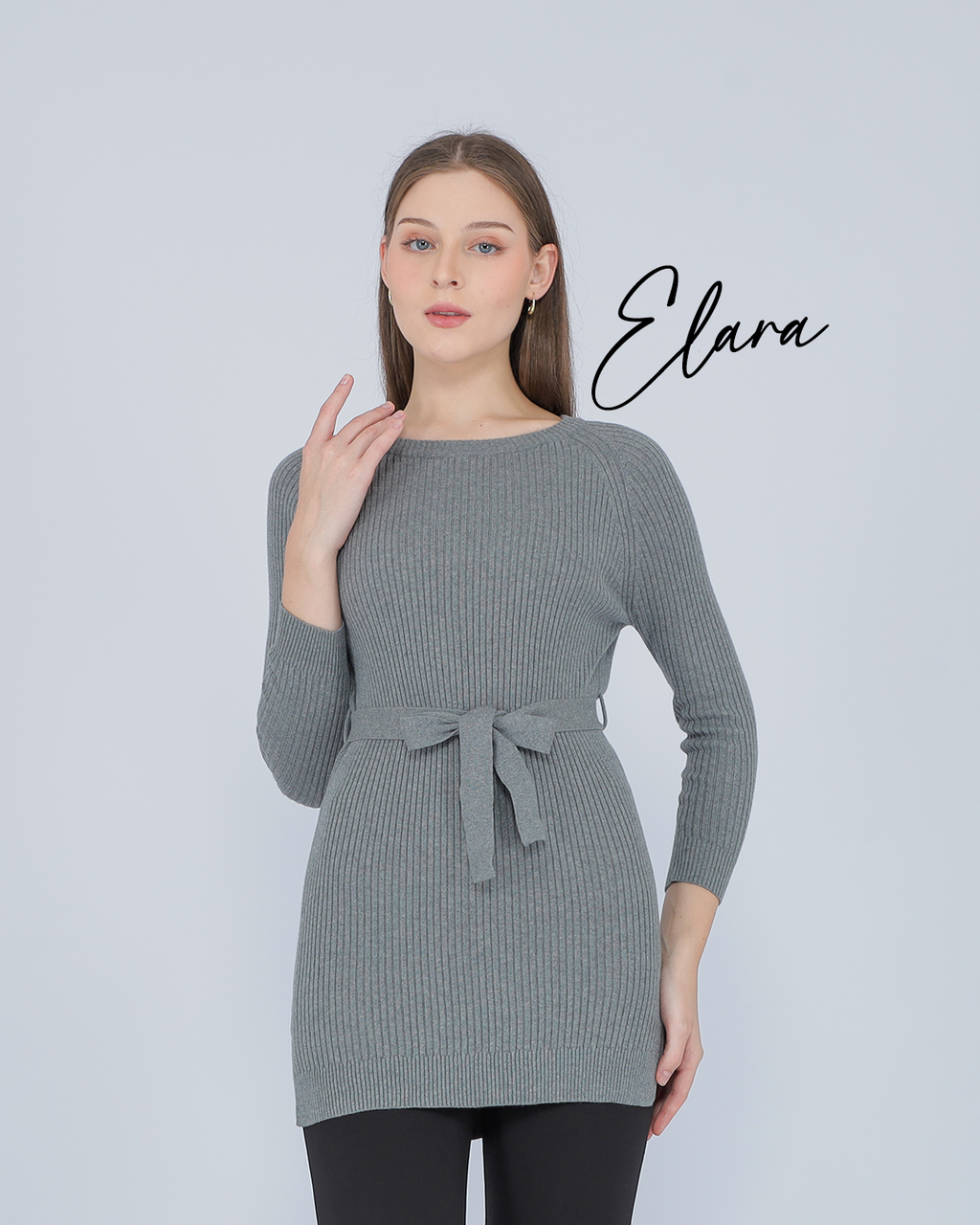 Elara Shirt Knit Dress