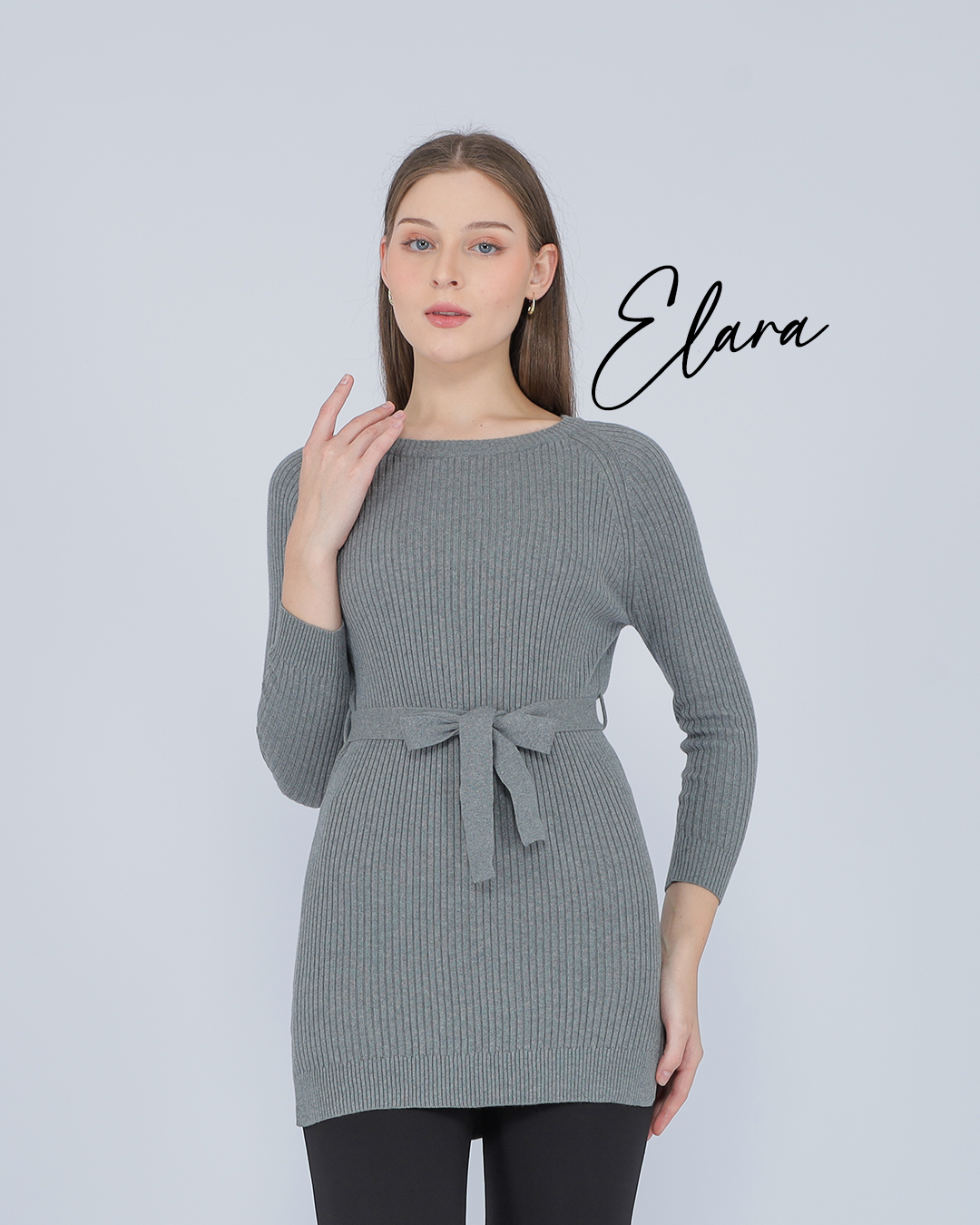 Elara Shirt Knit Dress