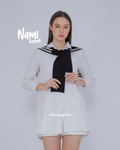 Nami Scarf Sailor Collar Knit Premium