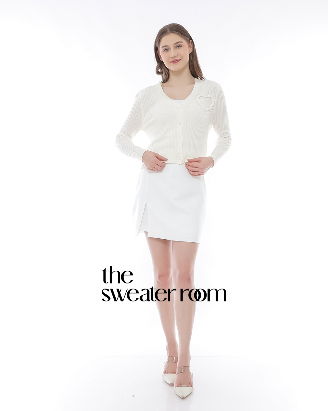 Ella Heart Knit Cardigan