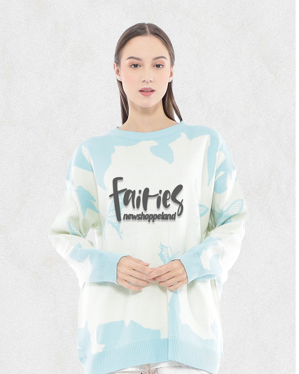Fairies Knit Sweater Oversize Premium