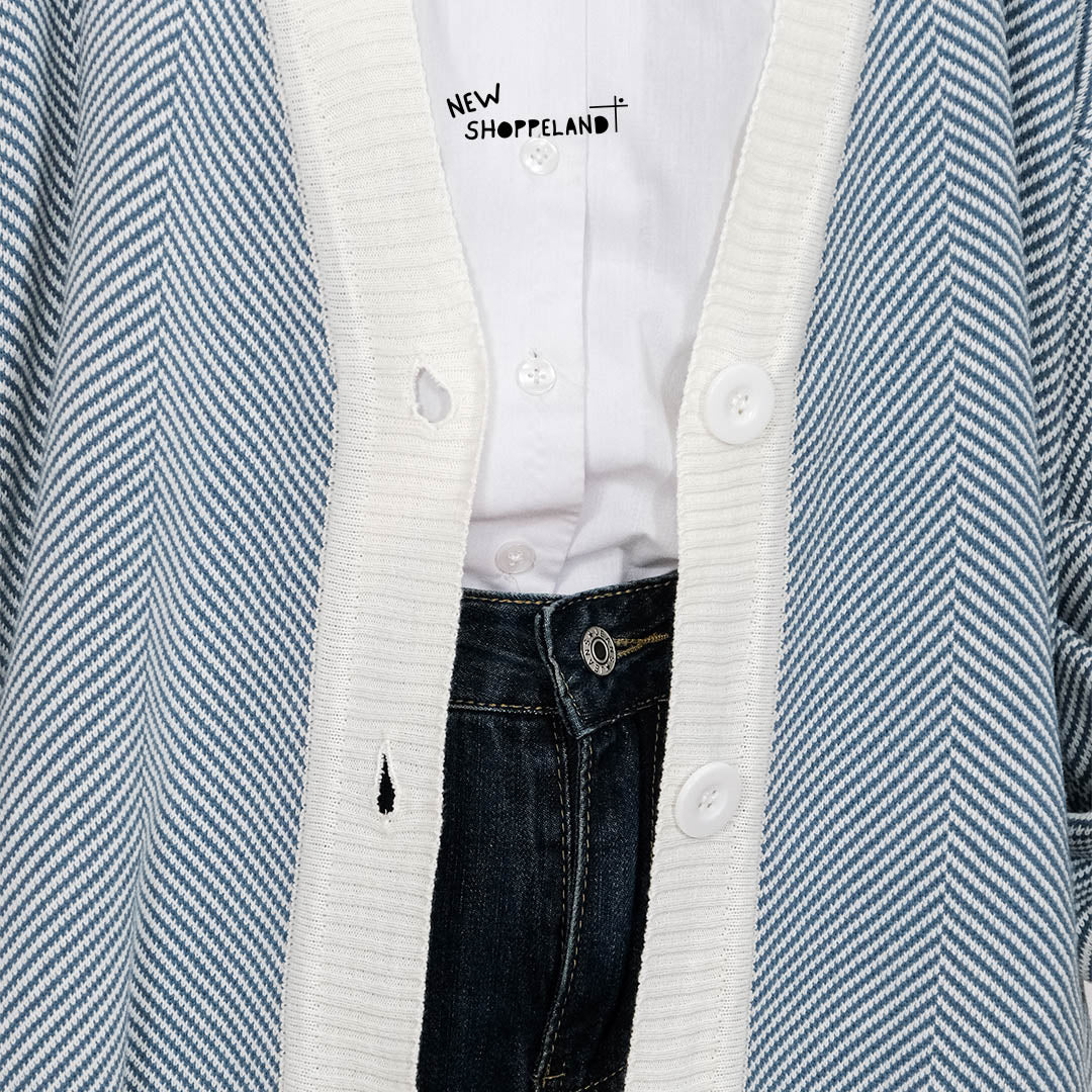 Nevine Oversize Knit Cardigan