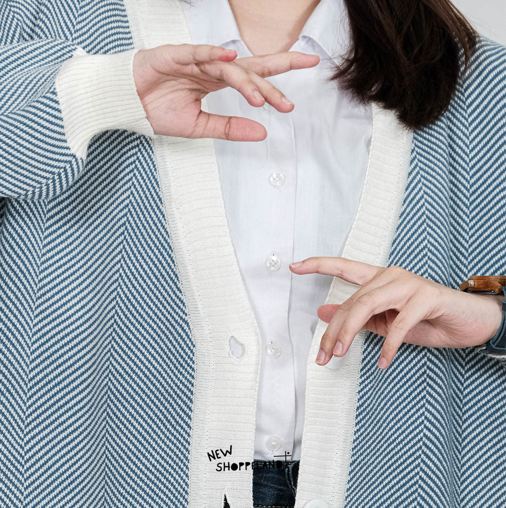 Nevine Oversize Knit Cardigan