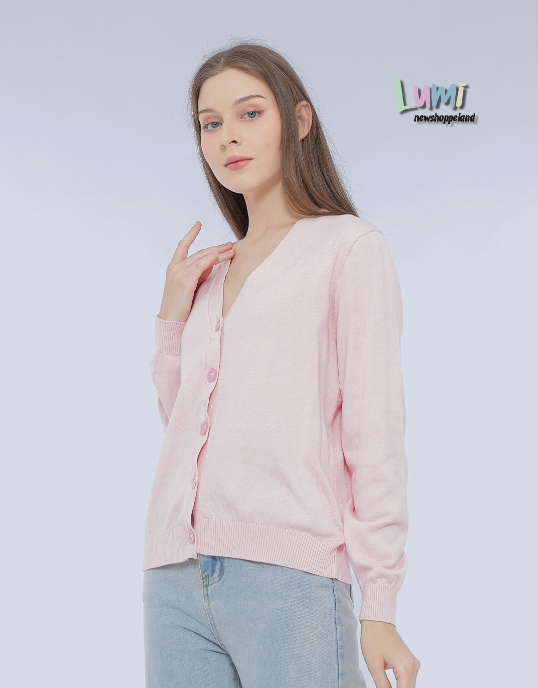 Lumi Cardigan Rajut Cotton Premium Korean Style