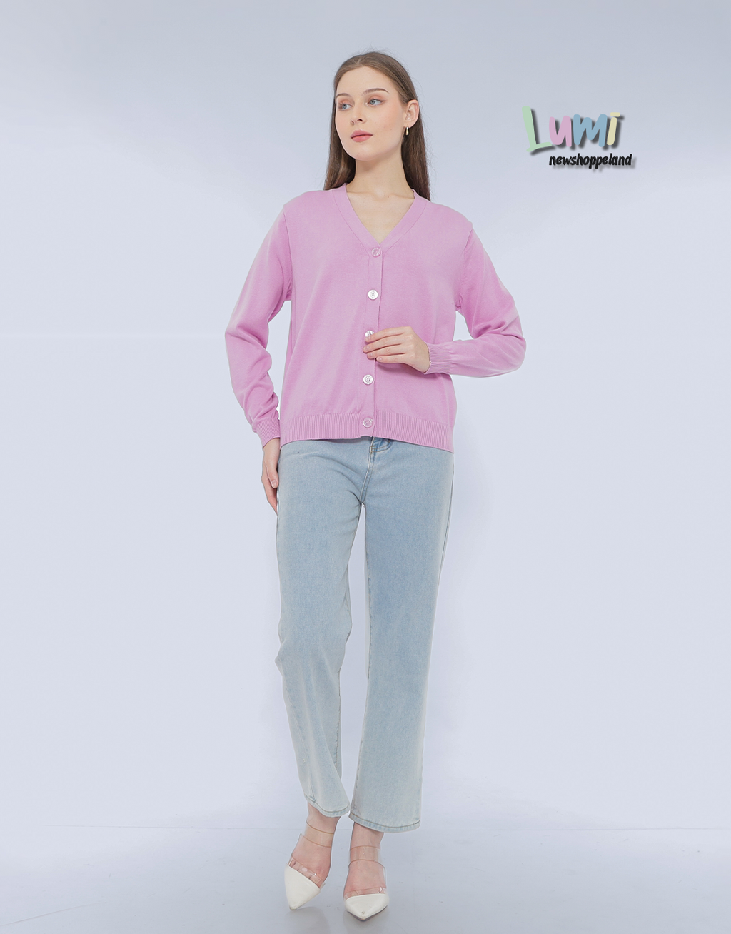 Lumi Cardigan Rajut Cotton Premium Korean Style