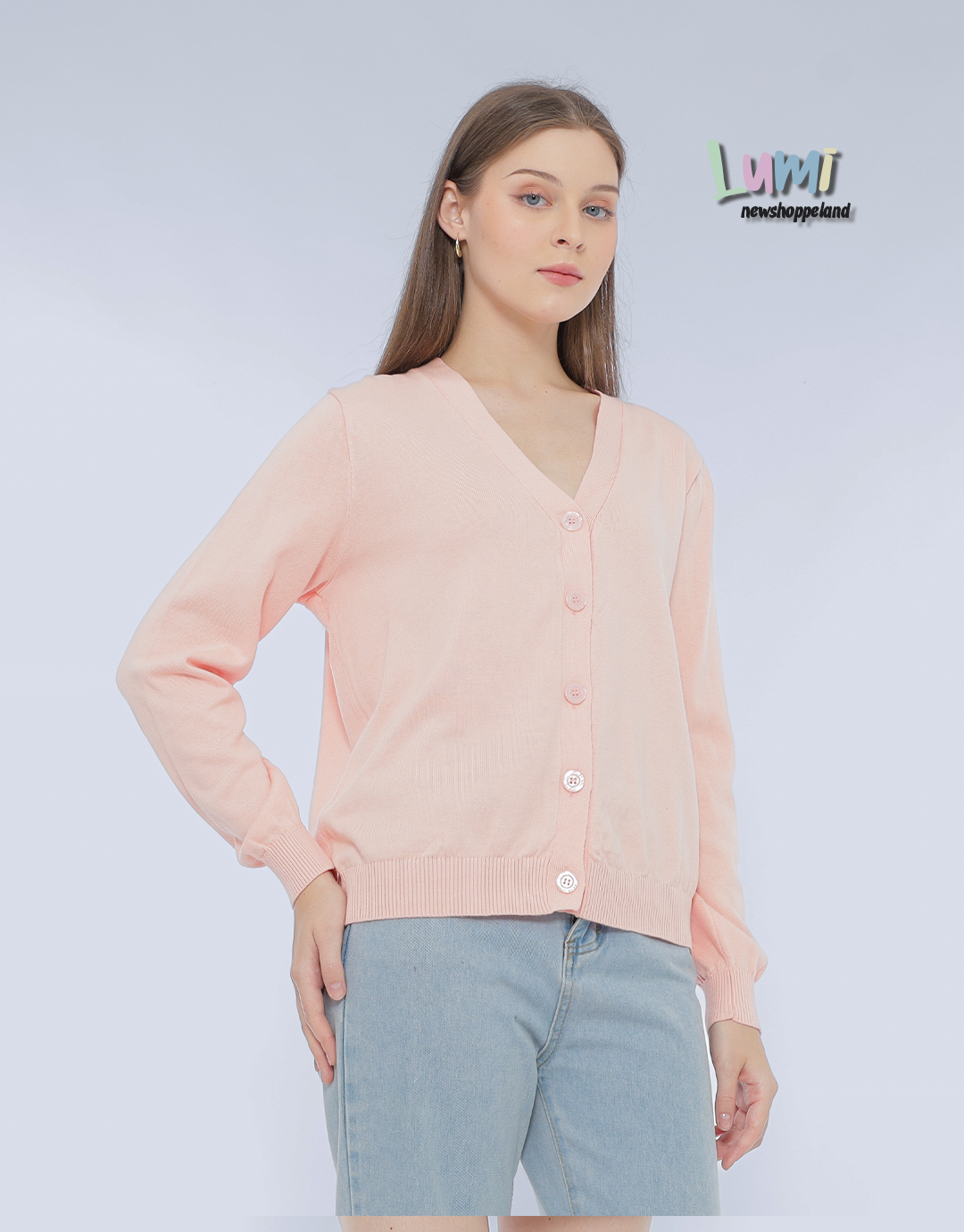 Lumi Cardigan Rajut Cotton Premium Korean Style