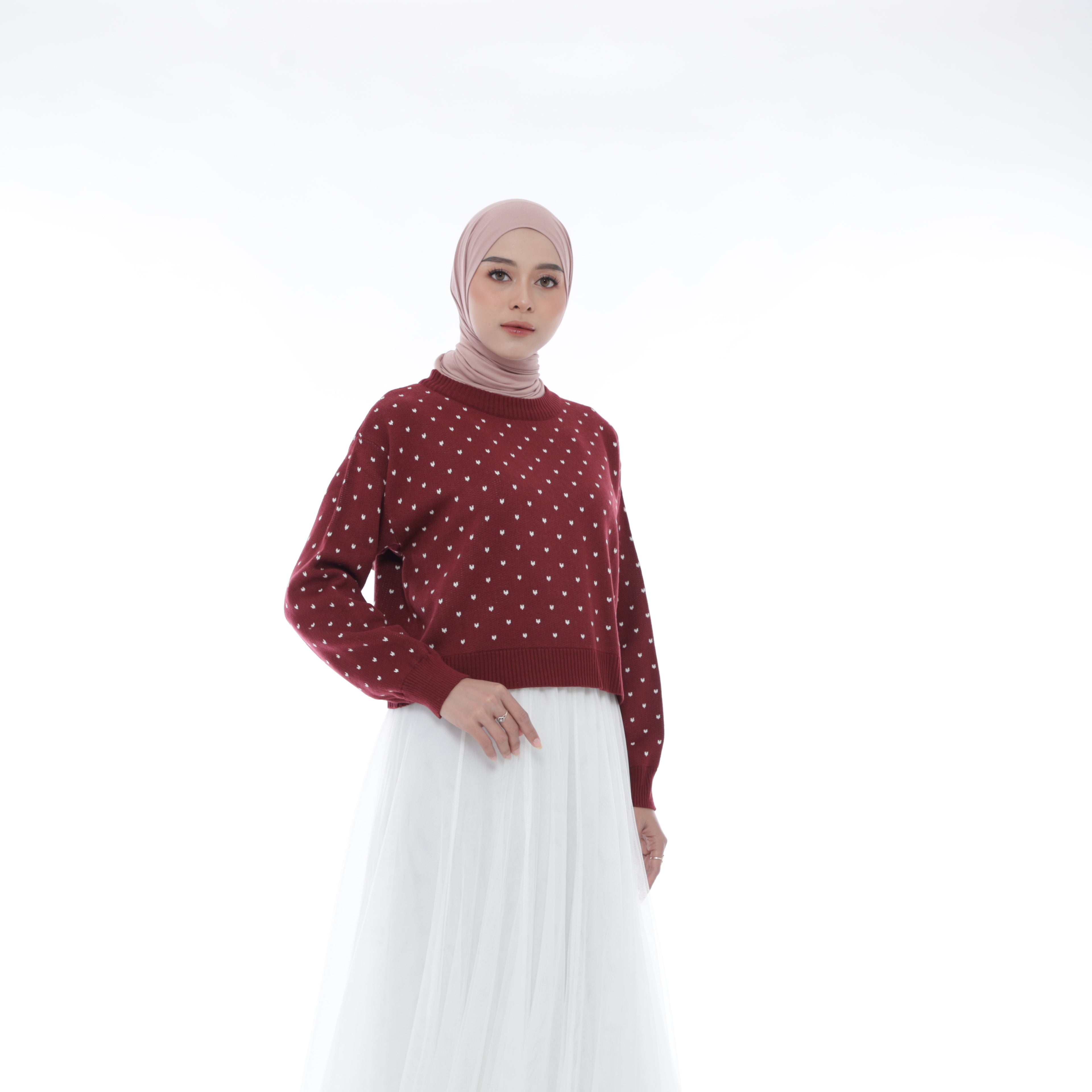 Pristine Mini Bow Knit Sweater
