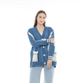 Ellodi Stitchline Oversized Knit Cardigan
