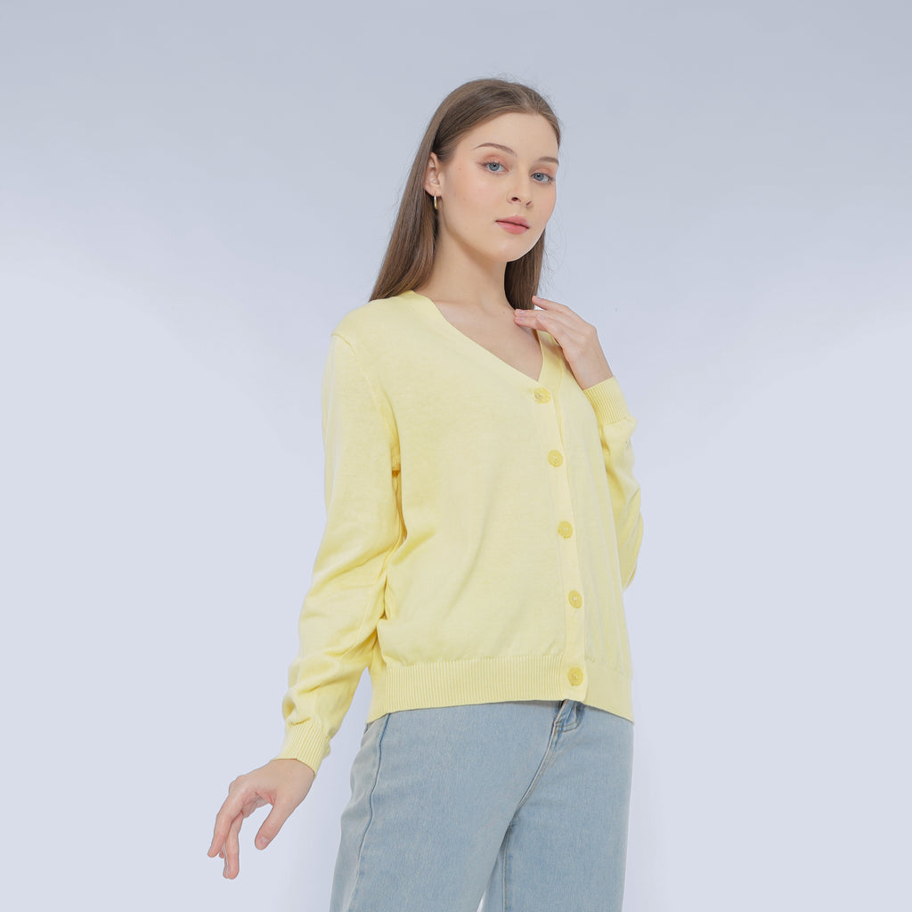 Lumi Cardigan Rajut Cotton Premium Korean Style