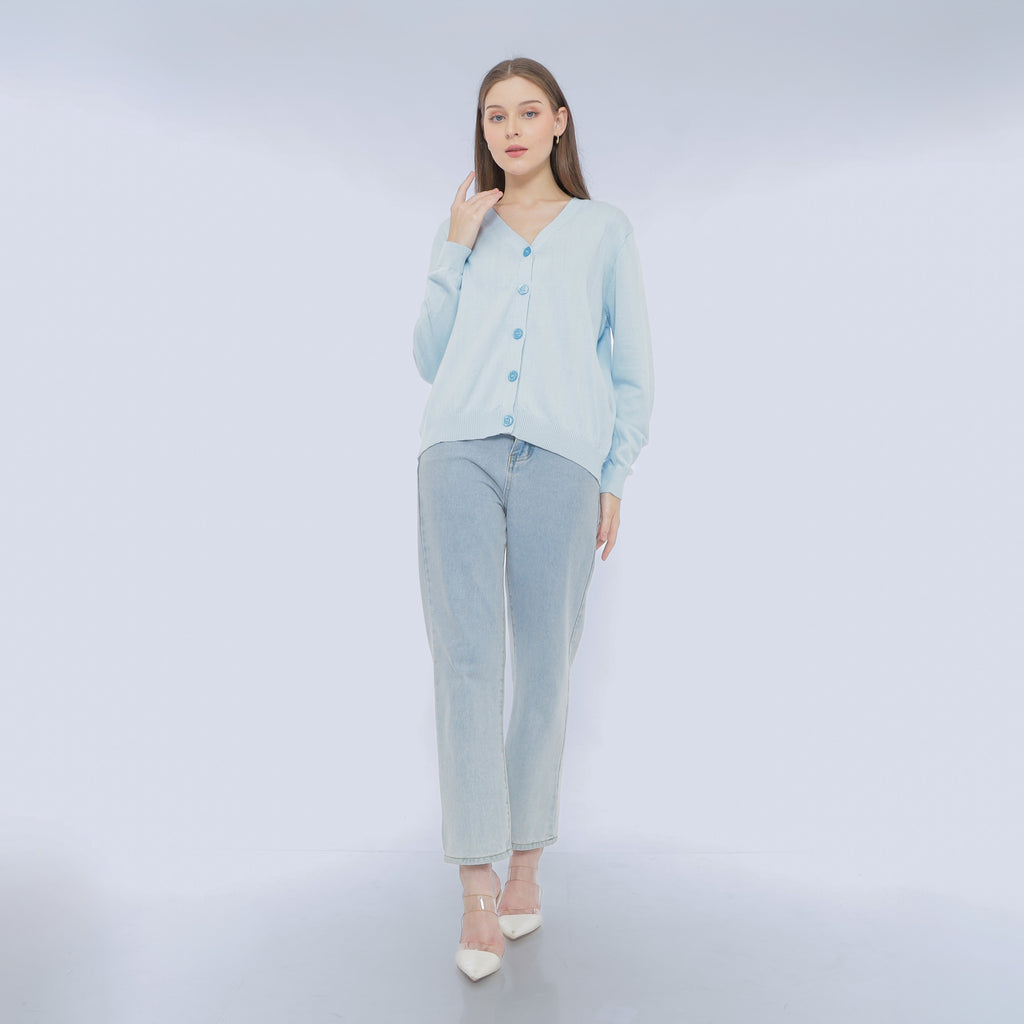 Lumi Cardigan Rajut Cotton Premium Korean Style