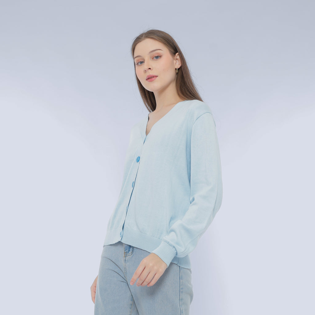 Lumi Cardigan Rajut Cotton Premium Korean Style