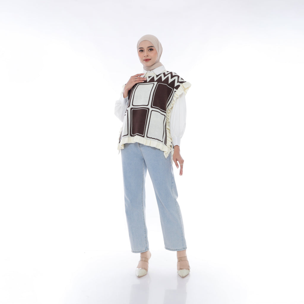 Hazel Soft Weave Vest Knit