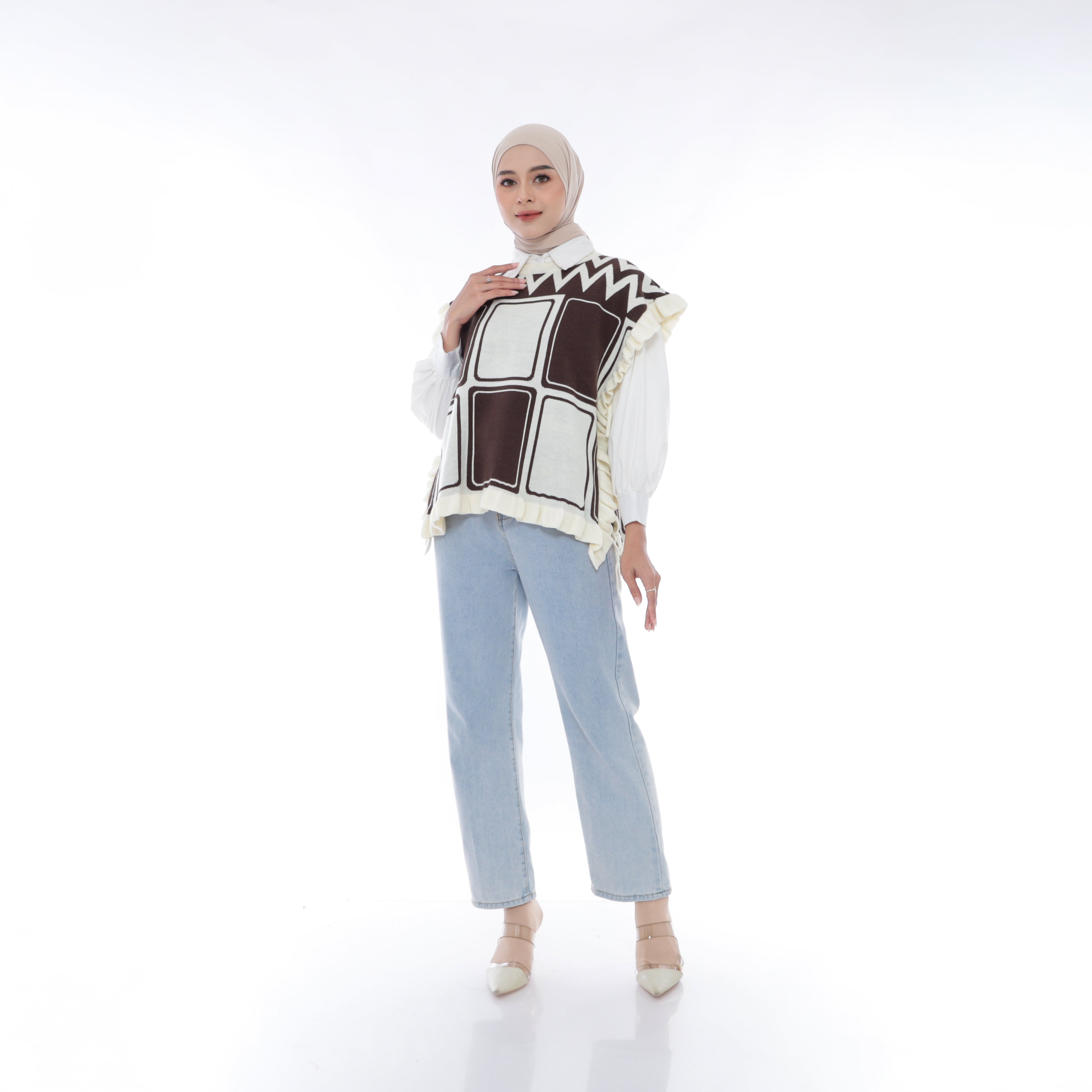 Hazel Soft Weave Vest Knit