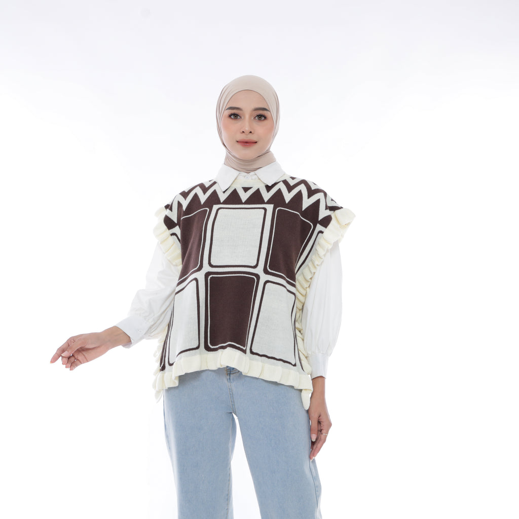 Hazel Soft Weave Vest Knit