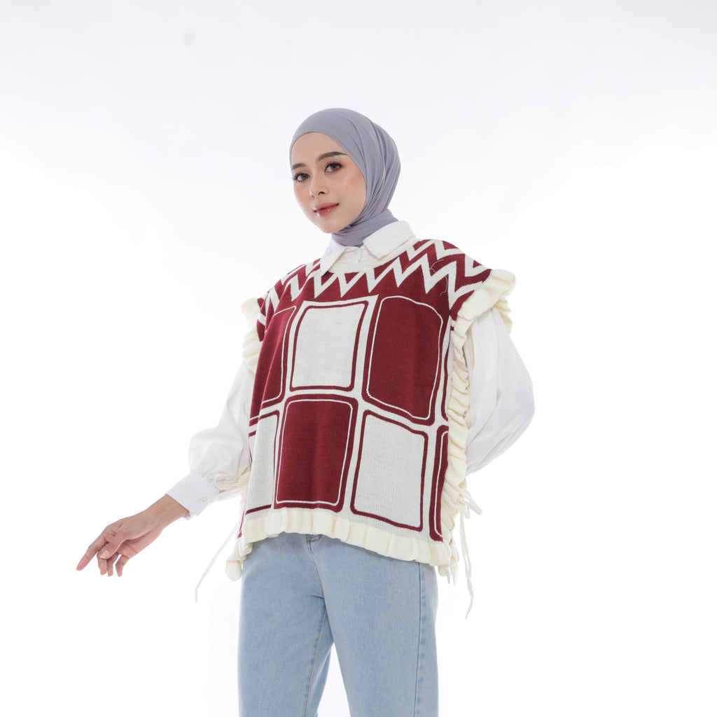 Hazel Soft Weave Vest Knit