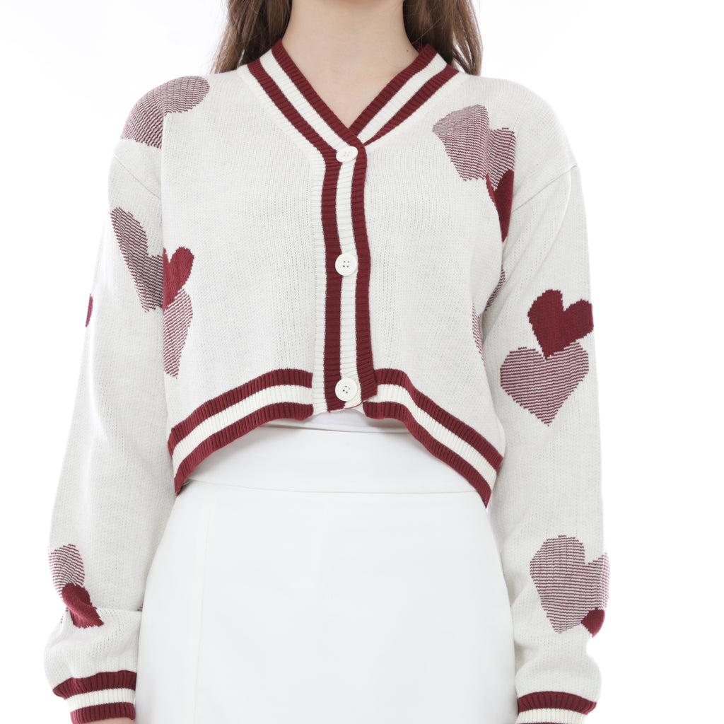 Heart Cardigan – Heartbeat Knit Cardigan