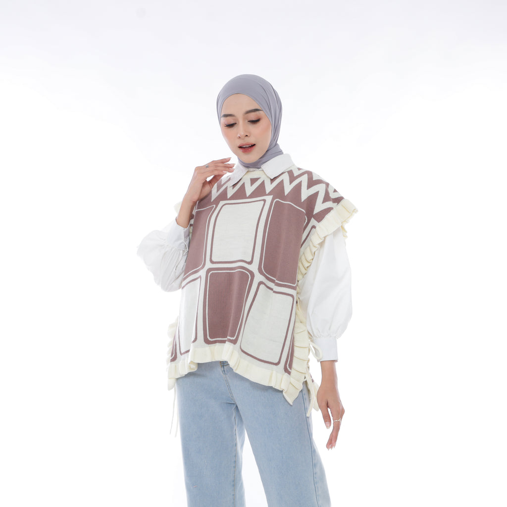 Hazel Soft Weave Vest Knit