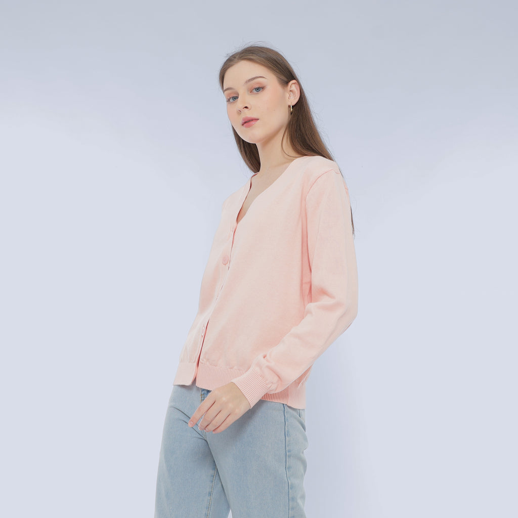 Lumi Cardigan Rajut Cotton Premium Korean Style