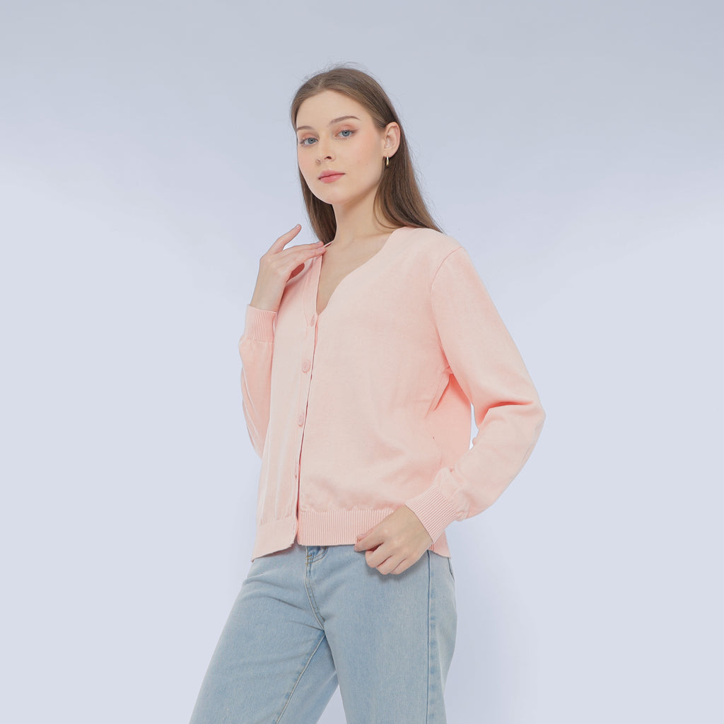 Lumi Cardigan Rajut Cotton Premium Korean Style