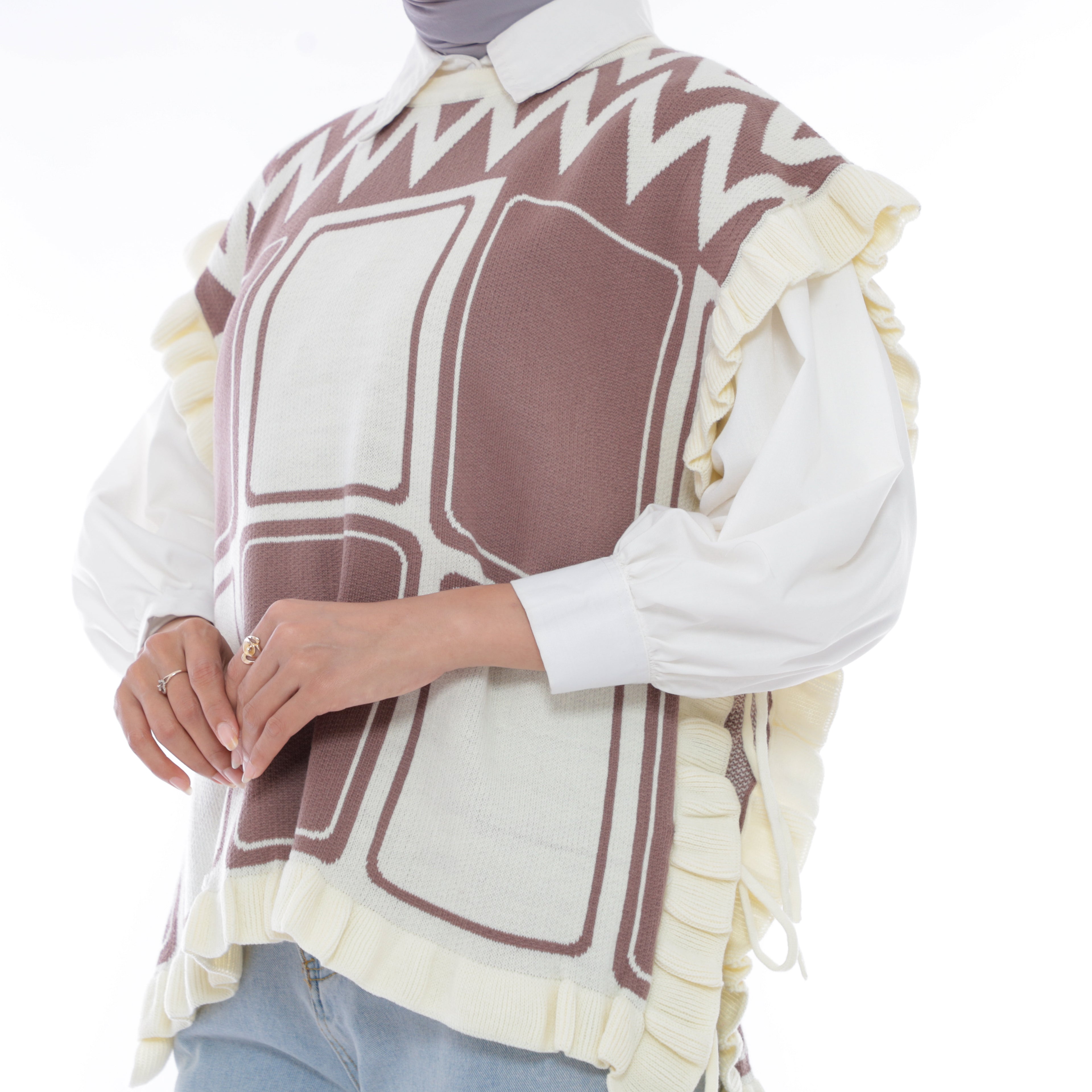 Hazel Soft Weave Vest Knit
