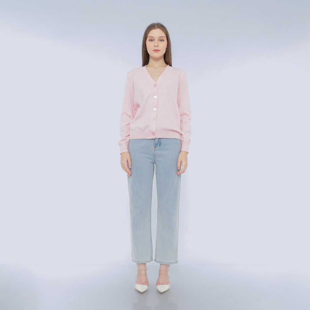 Lumi Cardigan Rajut Cotton Premium Korean Style