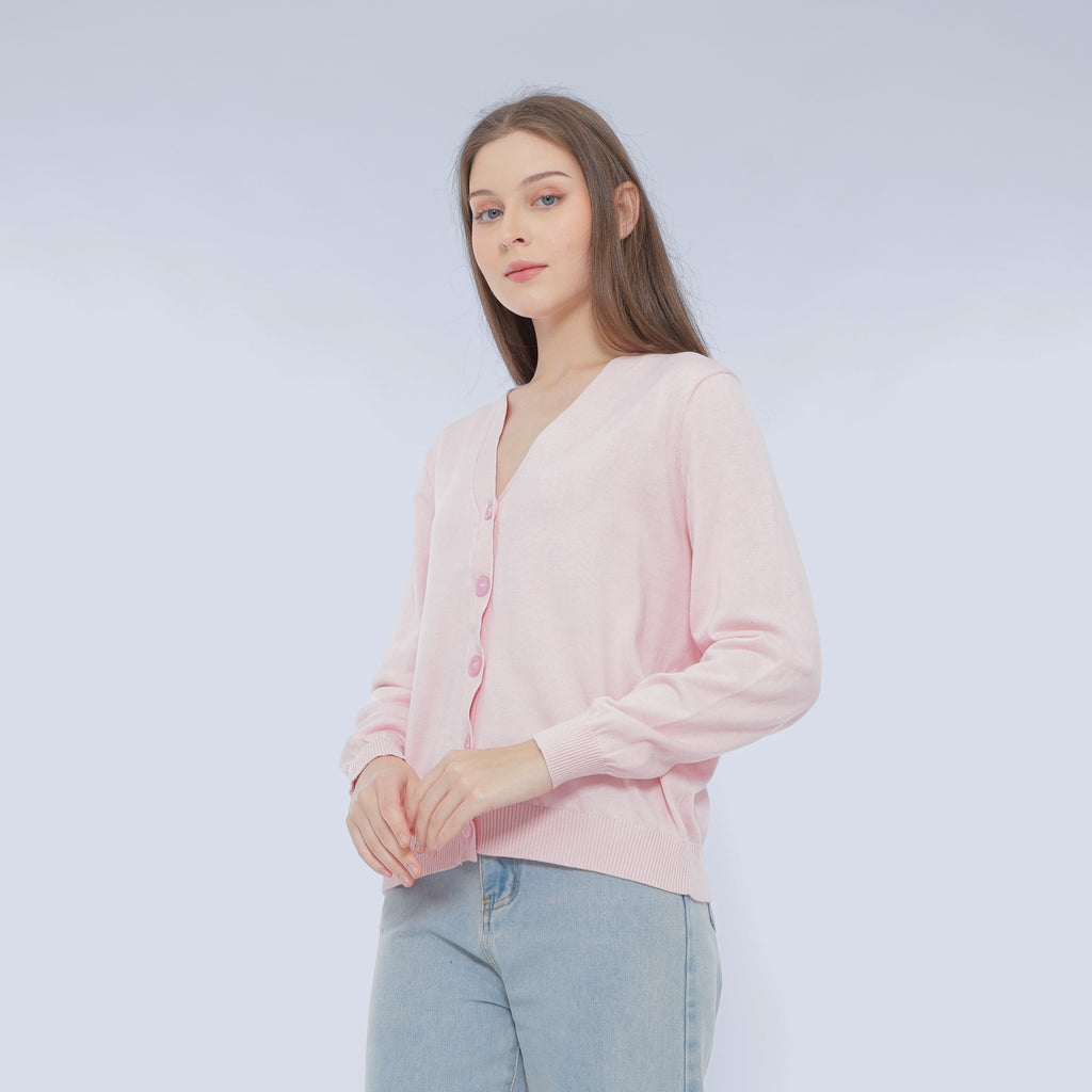 Lumi Cardigan Rajut Cotton Premium Korean Style