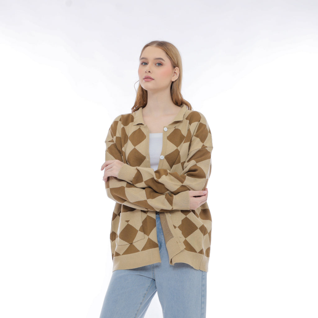 Kimmy Cardigan – Chic & Timeless Look 🤎✨