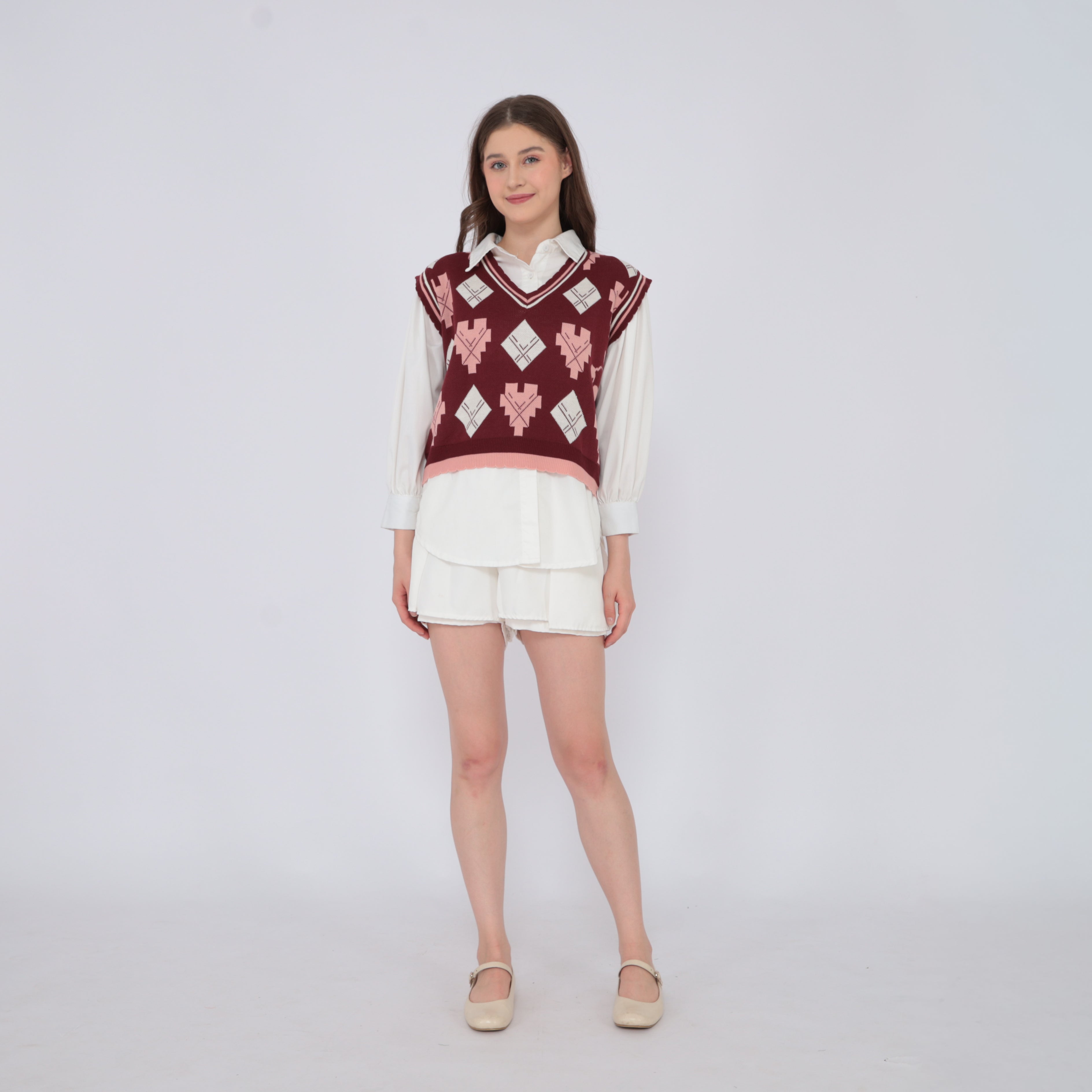 Wynie Lattice Vest Knit