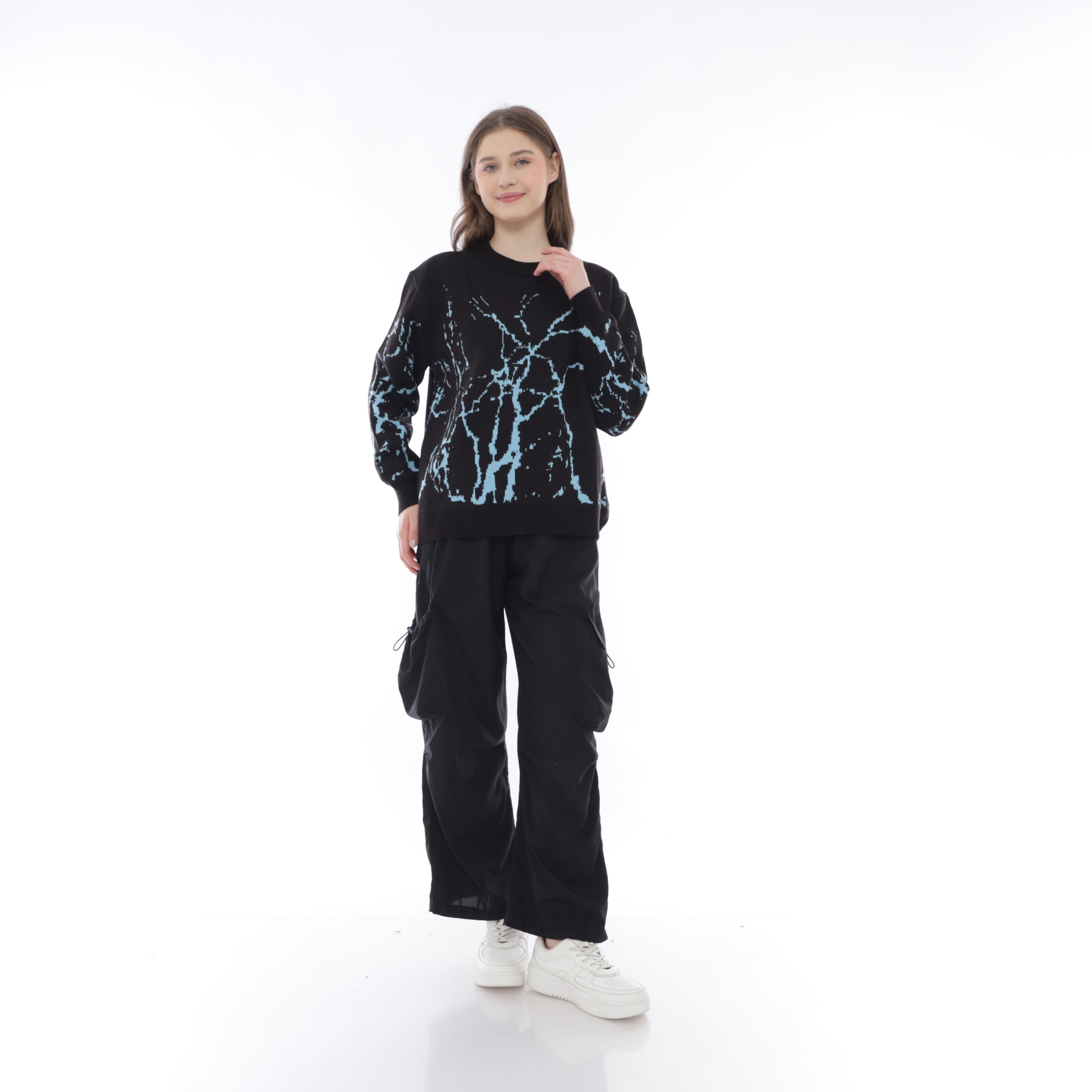 Thunder Shatter Sweater Knit Premium