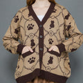 Kitten Paw Knit Cardigan