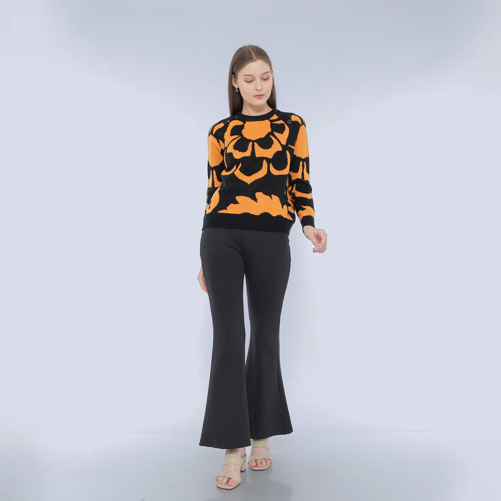 Eclipse Bloom Knit Top