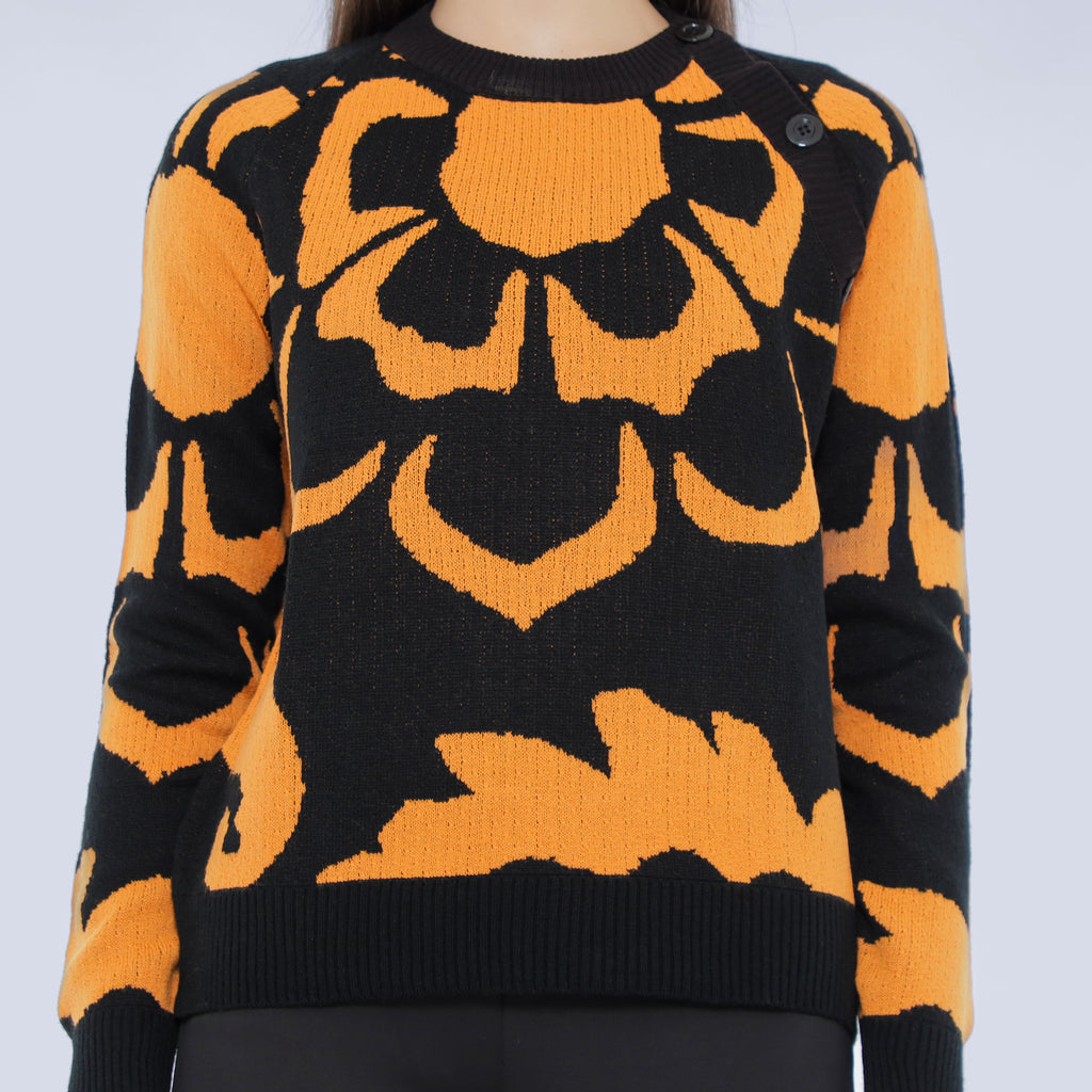 Eclipse Bloom Knit Top