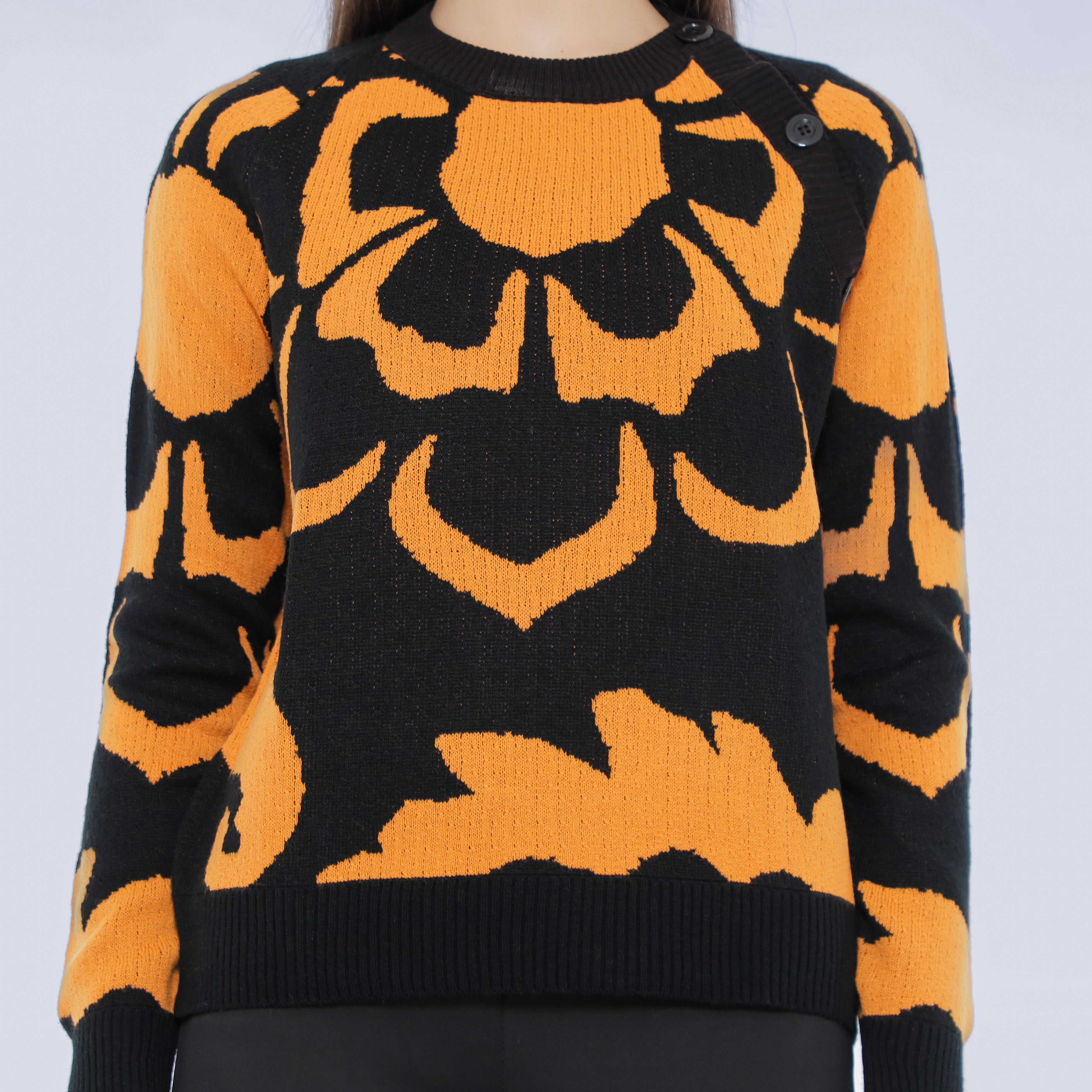 Eclipse Bloom Knit Top