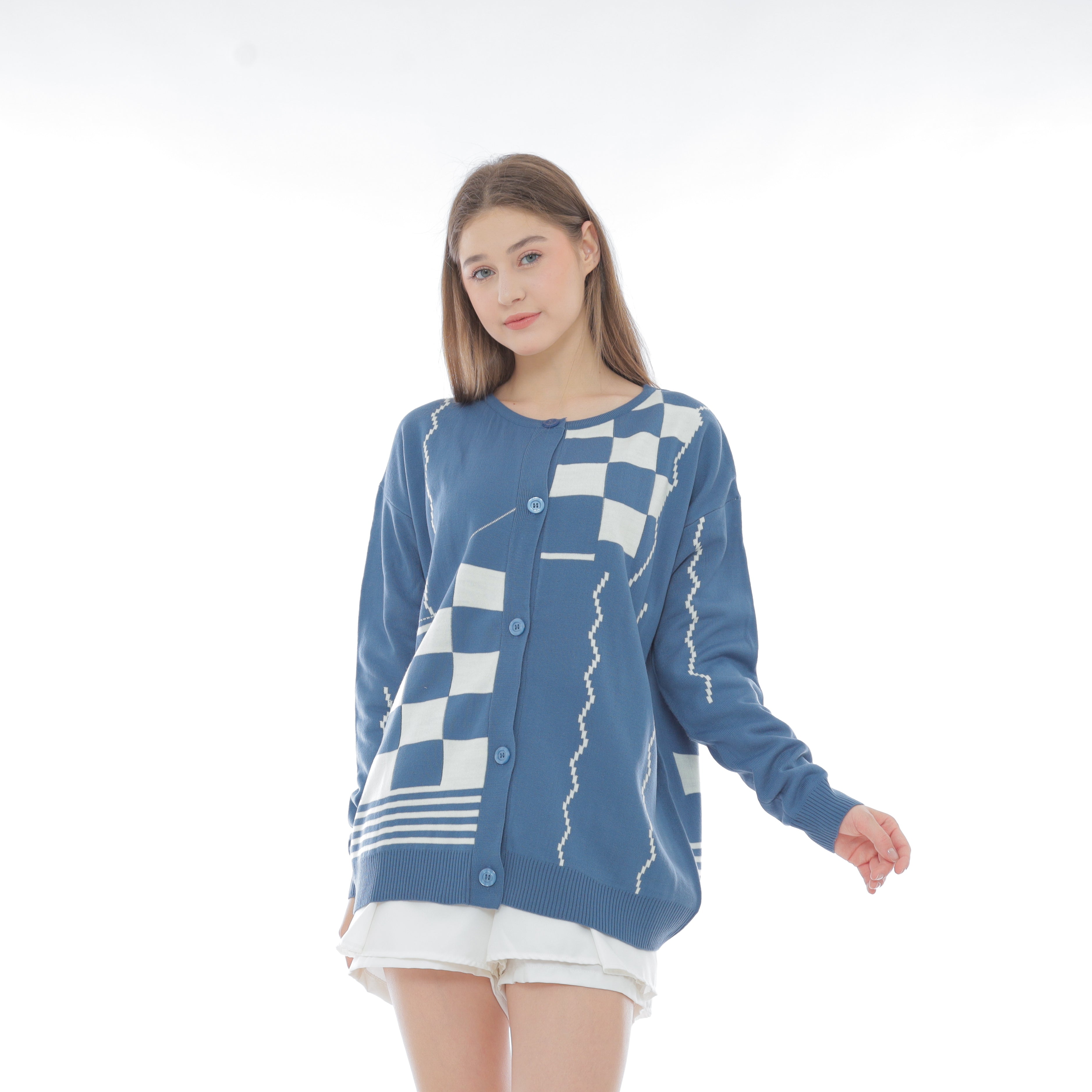 Dasha Pattern Knit Cardigan