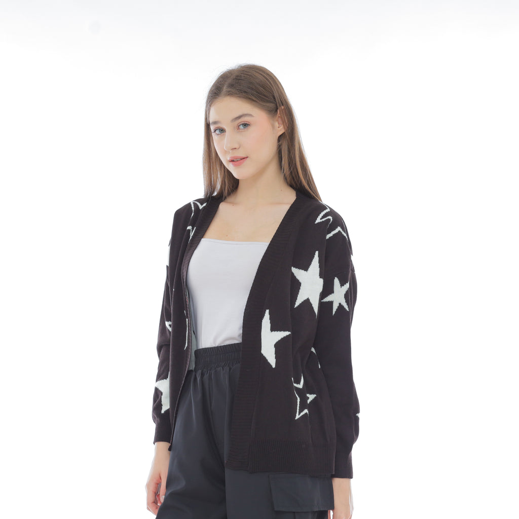 Vega Buttonless Cardigan Oversize Premium