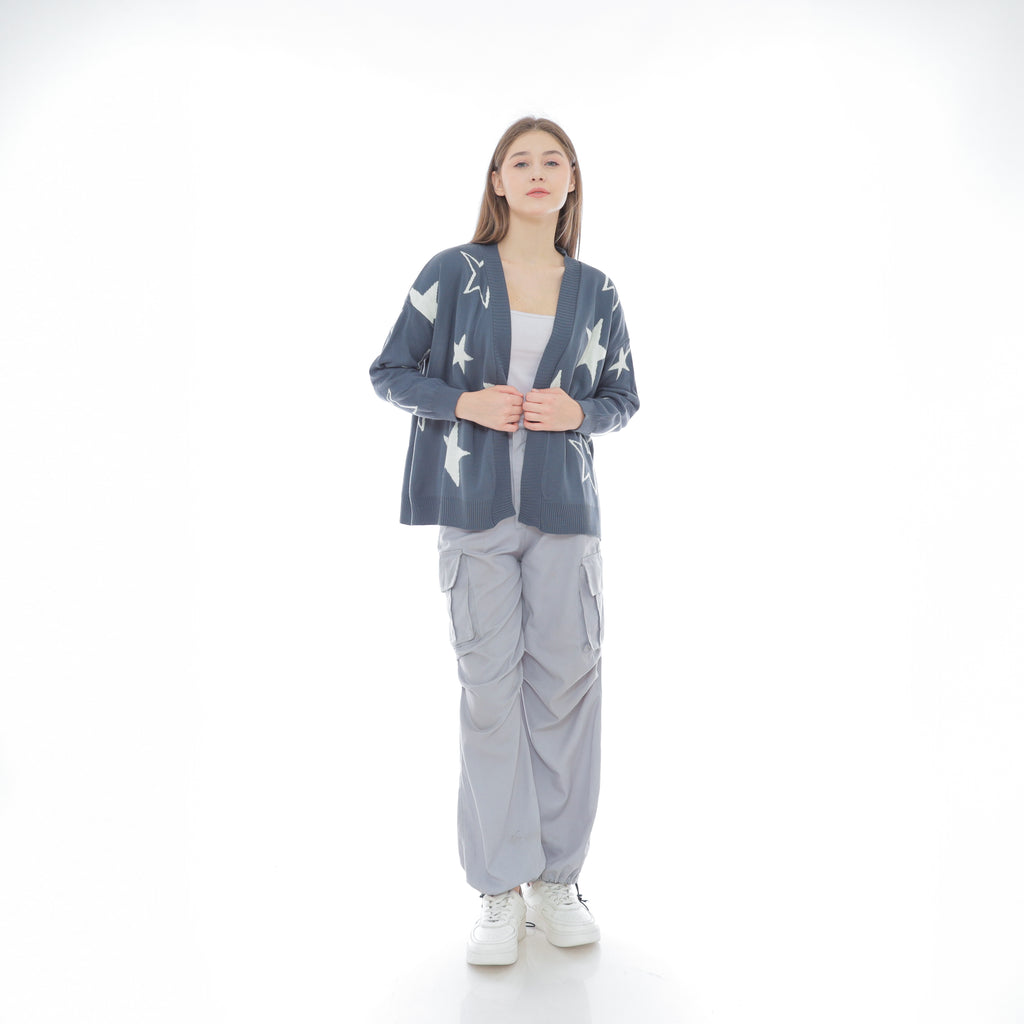 Vega Buttonless Cardigan Oversize Premium