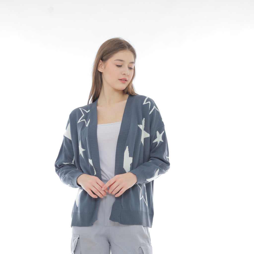 Vega Buttonless Cardigan Oversize Premium