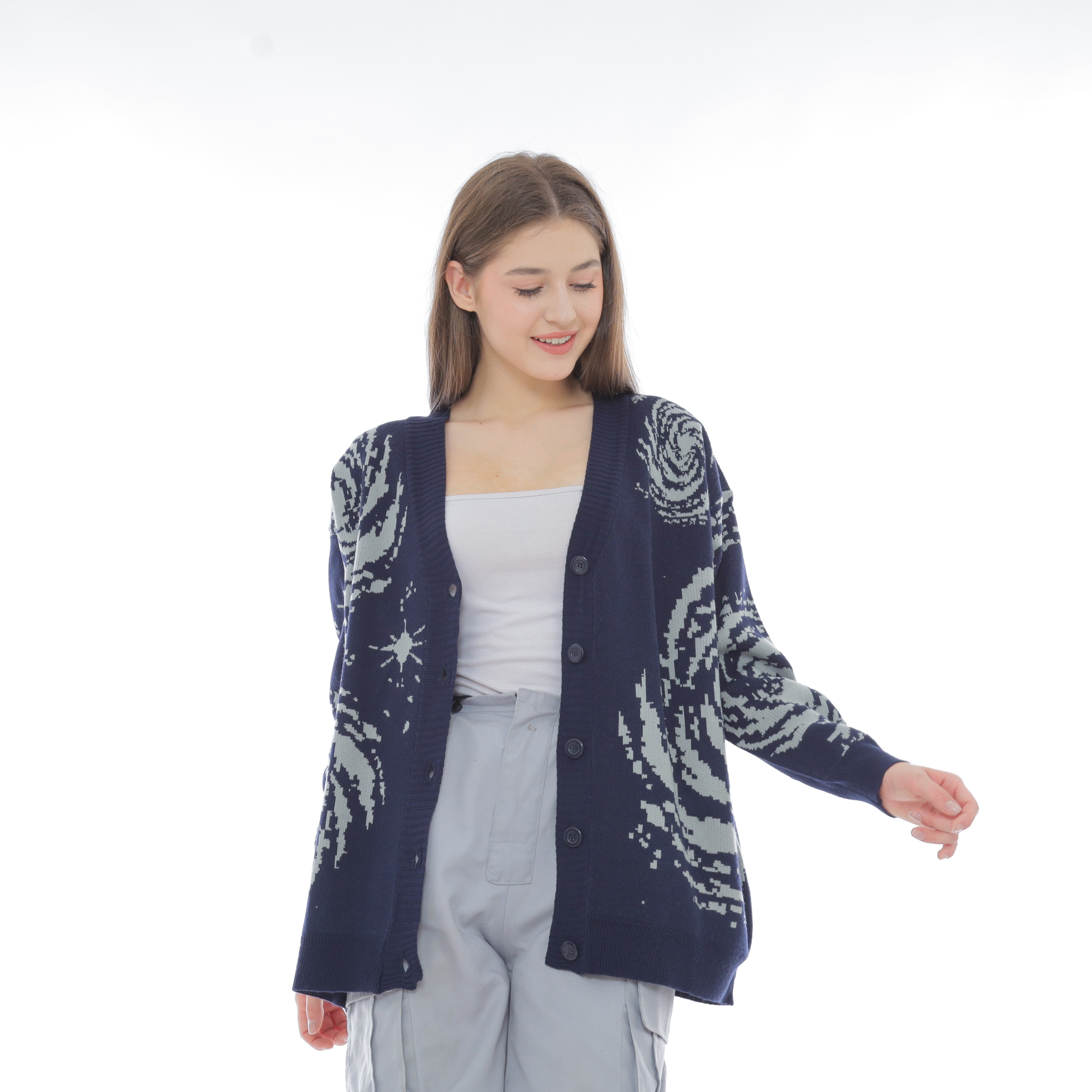 Cardigan Galaxy – Chic & Statement Look